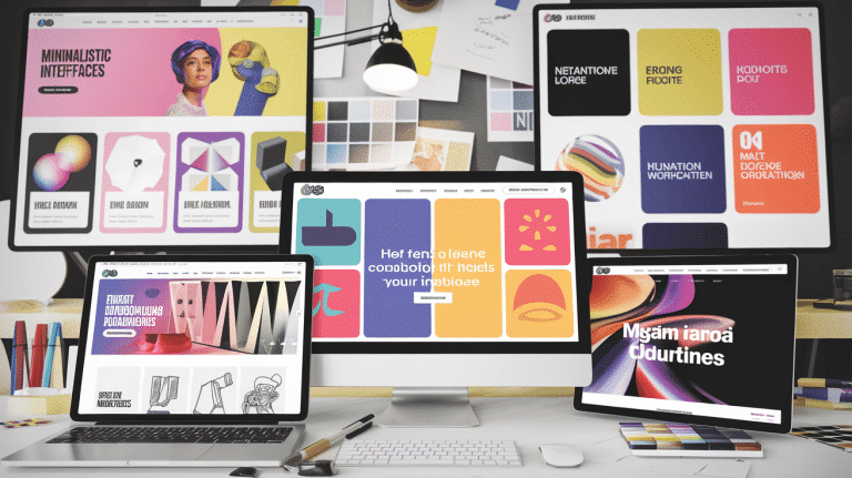 Quelles sont les dernières tendances graphiques en création de sites web ?
